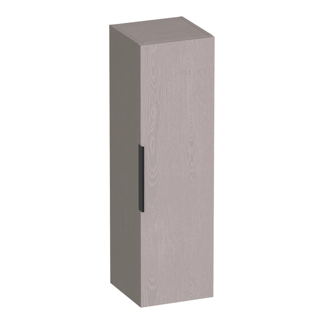 BRAUER Elevate hoge kast 120 excl. opleggreep met 1 deur links- of rechtsdraaiend Timber Greige HK-EL120TE