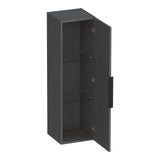 BRAUER Elevate hoge kast 120 excl. opleggreep met 1 deur links- of rechtsdraaiend Timber Grey HK-EL120TG