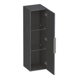 BRAUER Elevate hoge kast 120 excl. opleggreep met 1 deur links- of rechtsdraaiend Timber Grey HK-EL120TG