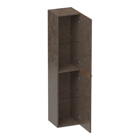 BRAUER Elevate hoge kast 160 excl. opleggrepen met 2 deuren links- of rechtsdraaiend Erosion HK-EL160ER