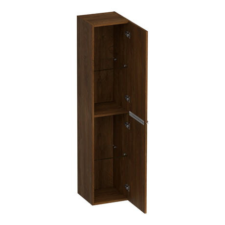 BRAUER Elevate hoge kast 160 excl. opleggrepen met 2 deuren links- of rechtsdraaiend Forest Cacao HK-EL160FC