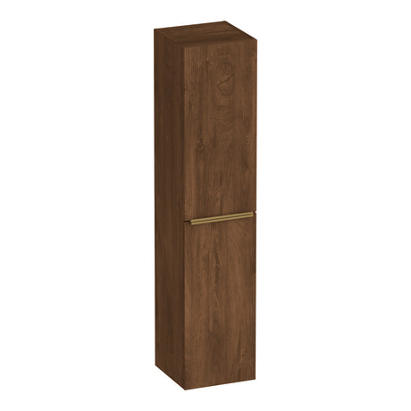 BRAUER Elevate hoge kast 160 excl. opleggrepen met 2 deuren links- of rechtsdraaiend Forest Cacao HK-EL160FC