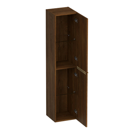BRAUER Elevate hoge kast 160 excl. opleggrepen met 2 deuren links- of rechtsdraaiend Forest Cacao HK-EL160FC
