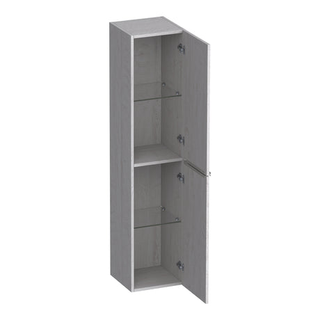 BRAUER Elevate hoge kast 160 excl. opleggrepen met 2 deuren links- of rechtsdraaiend Forest Seashell HK-EL160FS