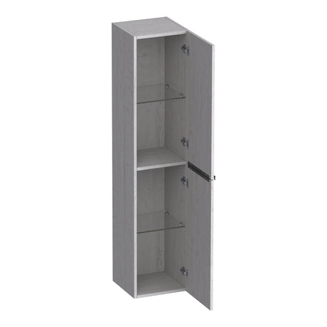 BRAUER Elevate hoge kast 160 excl. opleggrepen met 2 deuren links- of rechtsdraaiend Forest Seashell HK-EL160FS
