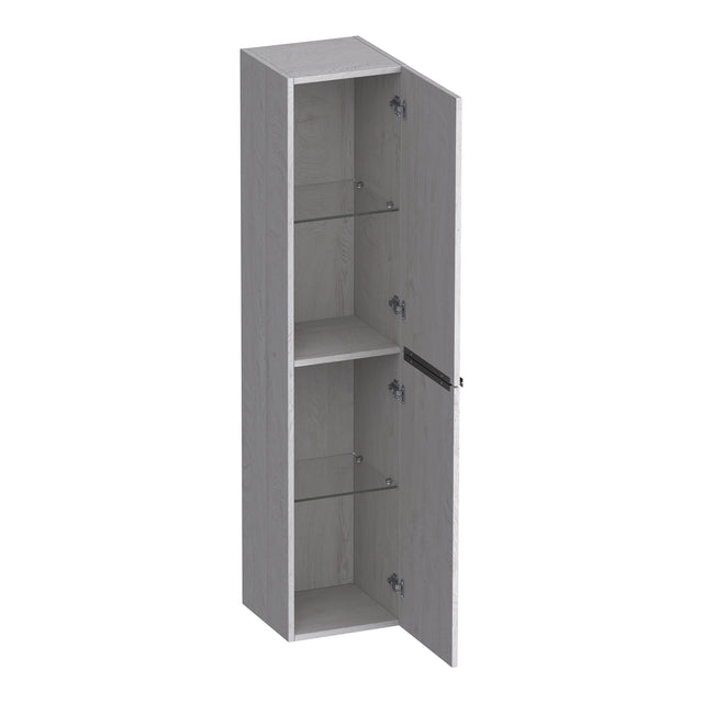 BRAUER Elevate hoge kast 160 excl. opleggrepen met 2 deuren links- of rechtsdraaiend Forest Seashell HK-EL160FS
