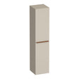 BRAUER Elevate hoge kast 160 excl. opleggrepen met 2 deuren links- of rechtsdraaiend mat beige HK-EL160MB