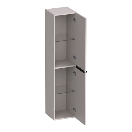 BRAUER Elevate hoge kast 160 excl. opleggrepen met 2 deuren links- of rechtsdraaiend mat zand HK-EL160MS