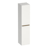 BRAUER Elevate hoge kast 160 excl. opleggrepen met 2 deuren links- of rechtsdraaiend mat wit HK-EL160MW