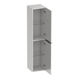 BRAUER Elevate hoge kast 160 excl. opleggrepen met 2 deuren links- of rechtsdraaiend mat wit HK-EL160MW