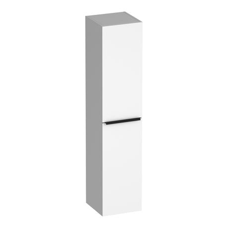 BRAUER Elevate hoge kast 160 excl. opleggrepen met 2 deuren links- of rechtsdraaiend mat wit HK-EL160MW