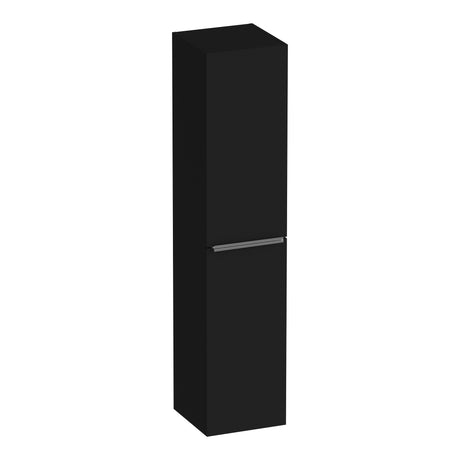 BRAUER Elevate hoge kast 160 excl. opleggrepen met 2 deuren links- of rechtsdraaiend mat zwart HK-EL160MZ