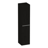 BRAUER Elevate hoge kast 160 excl. opleggrepen met 2 deuren links- of rechtsdraaiend Timber Black HK-EL160TB
