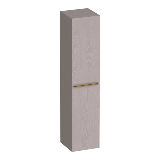 BRAUER Elevate hoge kast 160 excl. opleggrepen met 2 deuren links- of rechtsdraaiend Timber Greige HK-EL160TE
