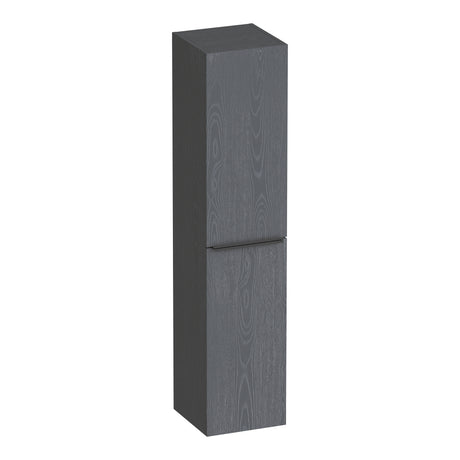BRAUER Elevate hoge kast 160 excl. opleggrepen met 2 deuren links- of rechtsdraaiend Timber Grey HK-EL160TG