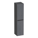 BRAUER Elevate hoge kast 160 excl. opleggrepen met 2 deuren links- of rechtsdraaiend Timber Grey HK-EL160TG