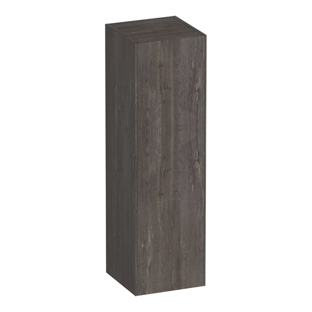BRAUER Inspire hoge kast 120 met 1 deur greeploos linksdraaiend Driftwood HK-IN120LDR