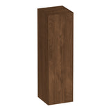 BRAUER Inspire hoge kast 120 met 1 deur greeploos linksdraaiend Forest Cacao HK-IN120LFC
