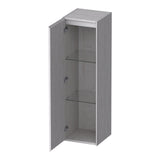 BRAUER Inspire hoge kast 120 met 1 deur greeploos linksdraaiend Forest Seashell HK-IN120LFS