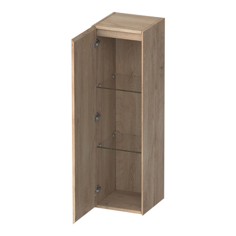 BRAUER Inspire hoge kast 120 met 1 deur greeploos linksdraaiend Forest Wheat HK-IN120LFW
