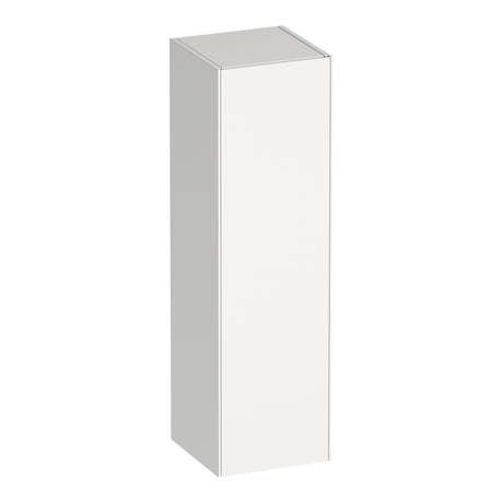 BRAUER Inspire hoge kast 120 met 1 deur greeploos linksdraaiend hoogglans wit HK-IN120LHW
