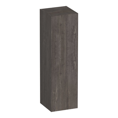 BRAUER Inspire hoge kast 120 met 1 deur greeploos rechtsdraaiend Driftwood HK-IN120RDR