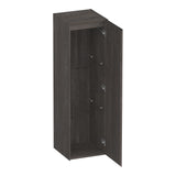 BRAUER Inspire hoge kast 120 met 1 deur greeploos rechtsdraaiend Driftwood HK-IN120RDR