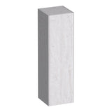 BRAUER Inspire hoge kast 120 met 1 deur greeploos rechtsdraaiend Forest Seashell HK-IN120RFS
