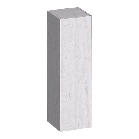BRAUER Inspire hoge kast 120 met 1 deur greeploos rechtsdraaiend Forest Seashell HK-IN120RFS