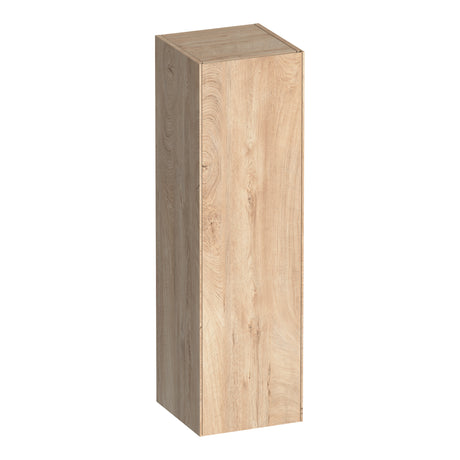 BRAUER Inspire hoge kast 120 met 1 deur greeploos rechtsdraaiend Forest Wheat HK-IN120RFW