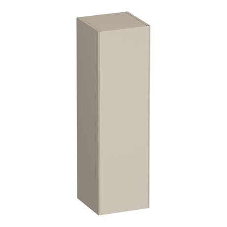 BRAUER Inspire hoge kast 120 met 1 deur greeploos rechtsdraaiend mat beige HK-IN120RMB