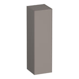 BRAUER Inspire hoge kast 120 met 1 deur greeploos rechtsdraaiend mat taupe HK-IN120RMT