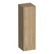 BRAUER Inspire hoge kast 120 met 1 deur greeploos rechtsdraaiend Sunlit HK-IN120RSL
