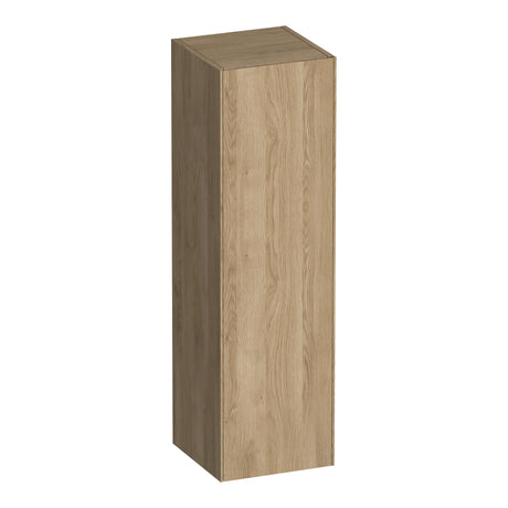 BRAUER Inspire hoge kast 120 met 1 deur greeploos rechtsdraaiend Sunlit HK-IN120RSL