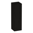 BRAUER Inspire hoge kast 120 met 1 deur greeploos rechtsdraaiend Timber Black HK-IN120RTB
