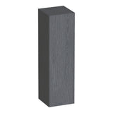 BRAUER Inspire hoge kast 120 met 1 deur greeploos rechtsdraaiend Timber Grey HK-IN120RTG