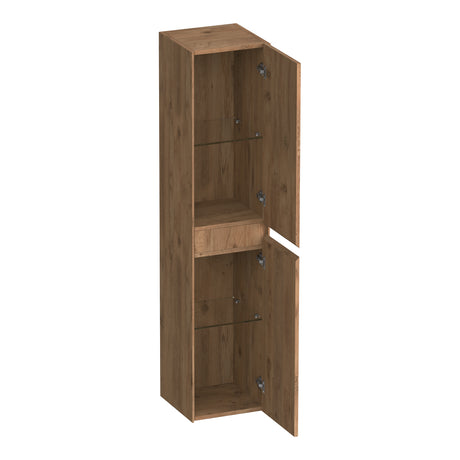 BRAUER Inspire hoge kast 160 met 2 deuren greeploos links- of rechtsdraaiend Chateau HK-IN160CH