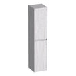 BRAUER Inspire hoge kast 160 met 2 deuren greeploos links- of rechtsdraaiend Forest Seashell HK-IN160FS