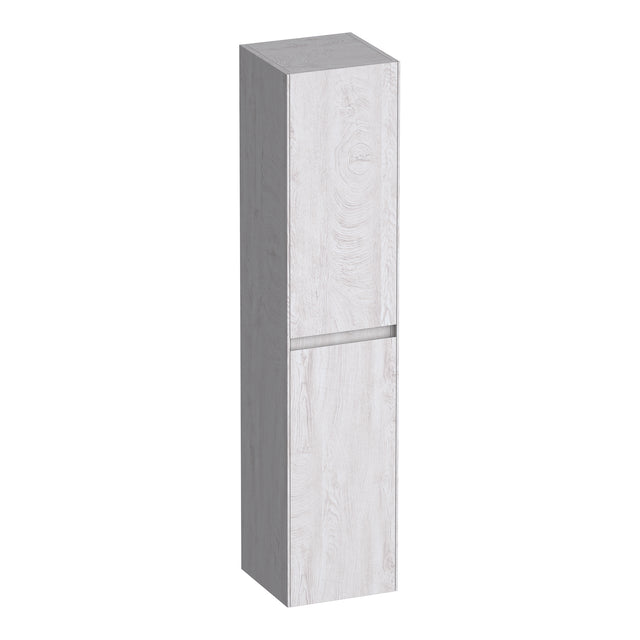 BRAUER Inspire hoge kast 160 met 2 deuren greeploos links- of rechtsdraaiend Forest Seashell HK-IN160FS