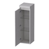 BRAUER Joy Wavy hoge kast 120 met 1 deur greeploos linksdraaiend Forest Seashell HK-JYW120LFS