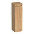BRAUER Joy Wavy hoge kast 120 met 1 deur greeploos linksdraaiend Forest Tan HK-JYW120LFT