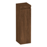 BRAUER Joy Wavy hoge kast 120 met 1 deur greeploos rechtsdraaiend Forest Cacao HK-JYW120RFC