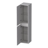 BRAUER Joy Wavy hoge kast 160 met 2 deuren greeploos links- of rechtsdraaiend Forest Seashell HK-JYW160FS