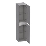 BRAUER Joy Wavy hoge kast 160 met 2 deuren greeploos links- of rechtsdraaiend Forest Seashell HK-JYW160FS