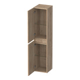 BRAUER Joy Wavy hoge kast 160 met 2 deuren greeploos links- of rechtsdraaiend Forest Wheat HK-JYW160FW