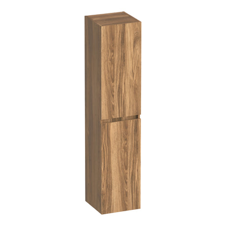 BRAUER Joy Wavy hoge kast 160 met 2 deuren greeploos links- of rechtsdraaiend Honey HK-JYW160HO