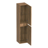 BRAUER Joy Wavy hoge kast 160 met 2 deuren greeploos links- of rechtsdraaiend Honey HK-JYW160HO