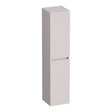BRAUER Joy Wavy hoge kast 160 met 2 deuren greeploos links- of rechtsdraaiend mat zand HK-JYW160MS