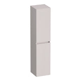 BRAUER Joy Wavy hoge kast 160 met 2 deuren greeploos links- of rechtsdraaiend mat zand HK-JYW160MS