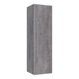 BRAUER Trust hoge kast 120 excl. opbouwgreep met 1 deur links- of rechtsdraaiend Driftwood HK-TR120DR